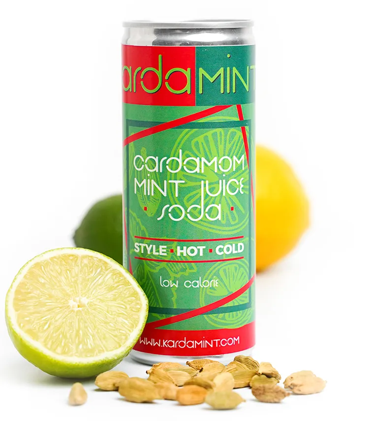 Kardamint in der Dose